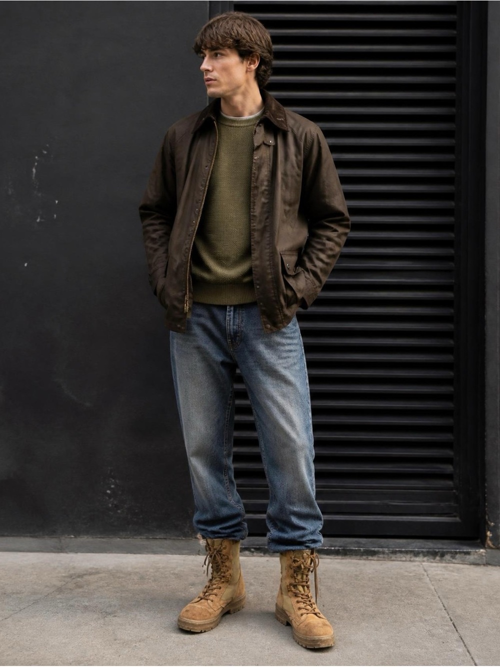 Magnum Men's Tan Suede Tactical Boots
